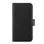 GEAR Wallet Black 3 Cardpockets iPhone 13 Pro 2in1 Magnetcover
