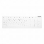 Cherry AK-C8112 klaviatuur Meditsiiniline USB QWERTZ Saksamaa Valge