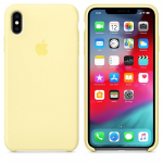 APPLE Silicone casse for iPhone XS Max - mellow yellow