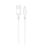 Gear USB Lightning-kaabel USB-A-le, 1,0 m, valge, MFI
