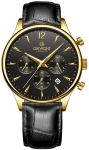 Giewont Chronograafi safiirkell meestele / must-kuld