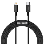 Baseus Superior Series 20W USB-C - Lightning kaabel Power Deliveryga 2m - Must - OUTLET