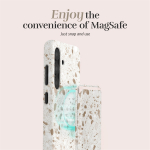 Mio Pehme Terrazzo Magsafe lekatte Kaardihoidja