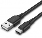 Vention USB-C kaabel 2.0/3m must CTHBI