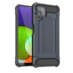 Hurtel Hybrid Armor Case Tough Rugged Cover for Samsung Galaxy A22 4G blue