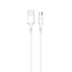 Gear USB-kaabel MicroUSB-st USB-A-sse, 1,0 m, valge