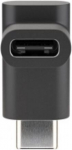 Fuj:tech USB-C 90 nurgaadapter, must (905497)