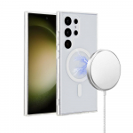 eSTUFF INFINITE (GRS) OSLO S24 Ultra Galaxy Clear Magnetic Cover.