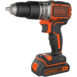 Black AND Decker 18V puurajamaja kahe 2.0 Ah akuga | BCD383D2XK-QW
