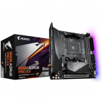GIGABYTE B550I AORUS PRO AX emaplaadi AMD Ryzen 5000 protsessorid, 8 VRM faasi, kuni 5300MHz DDR4, 1xPCIe 4.0 + 1xPCIe 3.0 M.2, Wi-Fi 6E, 2,5GbE LAN, USB 3.2 Gen 2