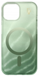 iDeal of Sweden Clear Case MagSafe-suojakest, iPhone 13 / 14 / 15 / 16e / 17e, Salvia roheline (IDCLCMS-I2361-419)