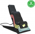 PDP Afterglow Wave LED Dual Gaming Charger for 2 Xbox Controllers