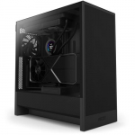 NZXT H5 Flow 2024 Midi Tower ATX korpus must koos vaateaknaga
