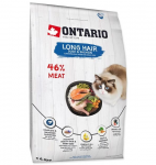 Dry cat food - Ontario Cat Longhair 6.5kg