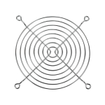 Arctic Case acc Fan Grills 120mm DP*3,2S