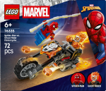 Lego Superkangelased Marvel 76335 Spider-Man vs. Aardeajamaja mootorratas (76335)