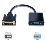 MicroConnect Adapter DVI-D to VGA adapter DVI 24+1 - HD15 M-F IC