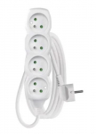 Emos 1902040303 power extension 3 m 4 AC outlet(s) Indoor White