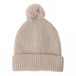 Lodger Merinowool beanie 100% beige, 3-6 months