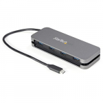 StarTech.com USB-C Hub 4 - 4x USB-A - USB 3.0 tp-C Hub - USB 3.2 Gen 1 (5Gbps) - Busiga toetud, kandevimekabelikasutaja USB-C to USB-A adapter - 11.2 (28.5cm) kabeliga kabelihaldus