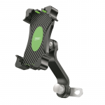 XO C118 Moto - Scooter - Quad bracket frame fix Smartphone Holder with rotate and angle adjust Black