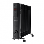 Camry | Ktteseade | CR 7813 | lijahutusega radiaator | 2500 W | Toituju taset 3 | Must
