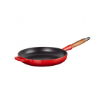 Le Creuset Cast iron pan with wooden handle 28cm