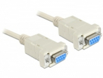 Delock Kaabel Null moodem 9-pin emane/emane 1.8 m