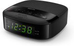 PHILIPS TAR3205/12 kellukeraadio, must (TAR3205/12)