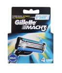Gillette Mach3 asenduspea 4 tk