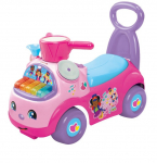 Pulio Fisher Price Ride-On Musical Parade roosa