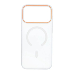 Riff GO ORANGE Mag-kinnitusega lemine kaas Apple iPhone 17 Pro Max / iPhone 18 Pro Max, lbipaistev