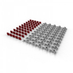 PATCHBOX dev/mount by PATCHBOX (50-pack) M6 Bolts AND Nuts