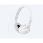 SONY MDR-ZX110AP krvaklapid Juhtmega Peapael Helistamiseks/Muusika Valge