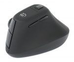Manhattan Ergonomic Vertical Wireless Mouse (Right Handed) Black
