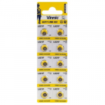 Vinnic AG1 Tablet battery in blister package 1.5v (10 pcs)