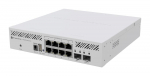 MikroTik CRS310-8G+2S+IN | Switch | 8x RJ45 2.5Gb/s, 2x SFP+, RouterOS L5, lauaarvuti