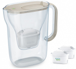 Brita Stiilne Essential veefiltriga kann 2,4 l + 2 filterpatroni, liiv