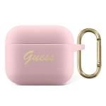 GUESS GUA3SSSI AirPods 3 kate rowy/roosa Silikoon Vintage Script