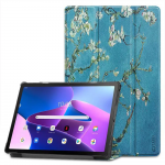 Tech-Protect SmartCase kaitsembris Lenovo Tab M10 Plus (3. plvkond) 10.6" TB-125 | TB-128 sinine sakura lilledega