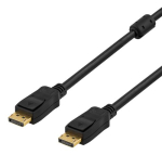 Deltaco DP-1030 DisplayPort kaabel 3 m must