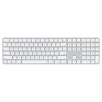 APPLE Magic Keyboard Touch ID ja numbriklaviatuuriga juhtmeta klaviatuur, US/ENG (amE), valged klahvid (MXK73) (MXK73LB/A)