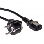AKYGA AK-PC-06A toitekaabel Must 3 m CEE7/7 IEC C13