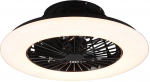 Trio Stralsund LED ventilaatorlamp 50 cm, 30 W, mattmust (R62522132) osta odavalt Internetist