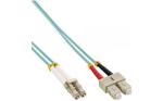 Mercodan Fiiberoptilise kaabli patch-kaabel LC-SC OM3 10.0m, 50/125, multimood,