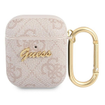 GUESS GUA24GSMP AirPods 1/2 kate rowy/roosa 4G Script Metal Collection