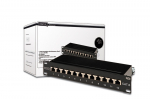 ASSMANN Professionaalne CAT6, 12-portine plaasterpaneel, varjestatud 10