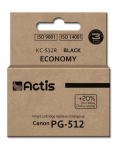 Actis KC-512R tint (asendaja Canon PG-512 jaoks; Standard; 15 ml; must)