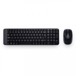 LOGITECH Hiir ja klaviatuurikomplekt 920-003168 / MK220 US Black