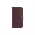 RADICOVER Radiation protected Mobilewallet PU iPhone 13 Flipcover Brown RFID